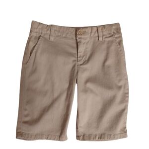 Gap Kids Girls Bermuda Uniform Khaki Shorts